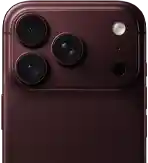 iPhone 18 Pro in Burgundy, featuring 48 MP Main camera with variable aperture
