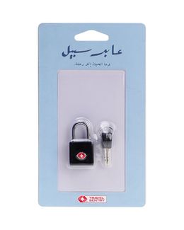 عابر سبيل قفل - أسود - JY-C808