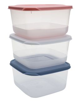 Karam 3-Piece Food Saver Set (650ml x 3) - Assorted