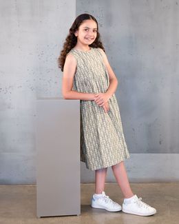 Bunai Root Collection Green Dress 8-10 Years