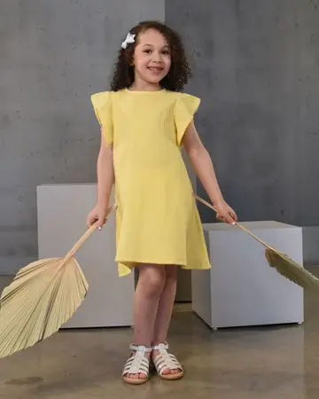 بُني فستان مجموعة روتس