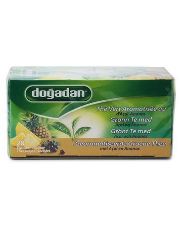 دوغادان شاي أخضر بالأساي والأناناس