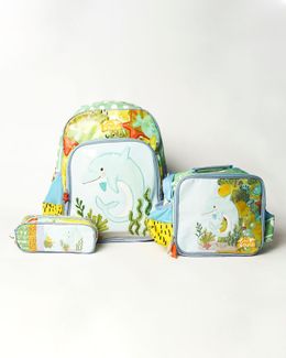 Dolphin Pencil Case, Backpack, Lunch Box