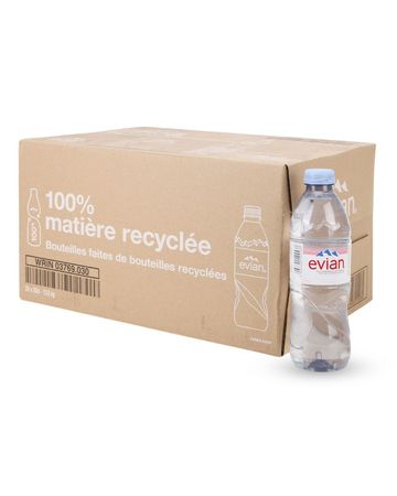 Evian Natural Mineral Water 500  ML - 24 Pcs