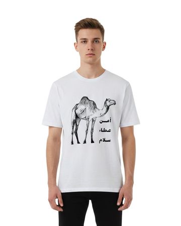 Hnak Anthracite Standing Came T-shirt