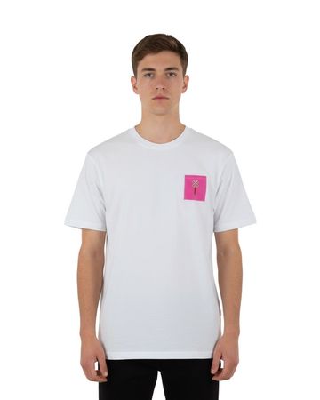 Hnak Camel T-shirt with Palm Square Pocket