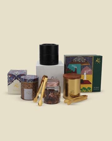 Jad Luxury Bakhoor Gift Set - 4 Pieces