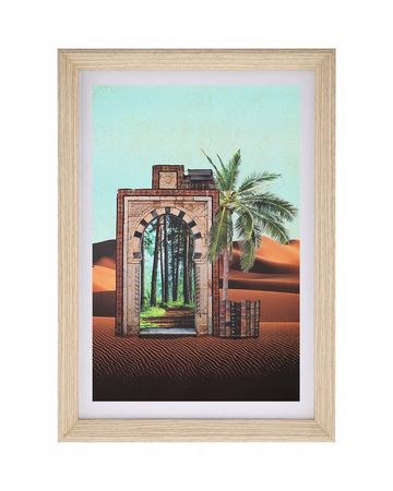 مجموعة صورة وإطار - قطعتين