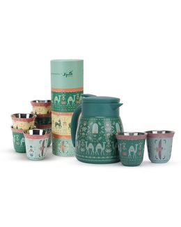 Karam Coffee Thermos Set 500ml with 8 Cups