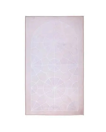 Manasek Banya Bashi Polyester Pink Prayer Mat