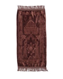 Manasek Child Foam Prayer Mat (Dark Brown)