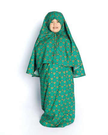 Manasek Kids Scarf & Prayer Dress