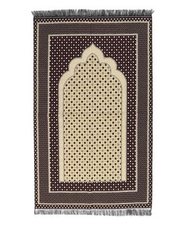 Manasek Cotton Prayer Mat (Purple)