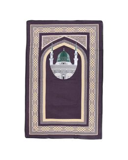 Manasek Cropped Prayer Mat With Bag