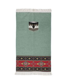 Manasek Holy Makkah Prayer Mat (Green)