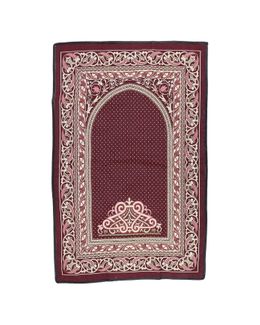 Manasek Ornamentation Prayer Mat With Bag