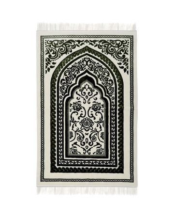 Manasek Prayermat - White & Light green