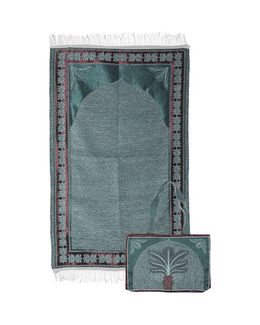 Manasek Qutouf Collection Woven Prayer Mat STR-2048-B