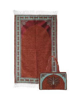 Manasek Qutouf Collection Woven Prayer Mat - STR-2048-E