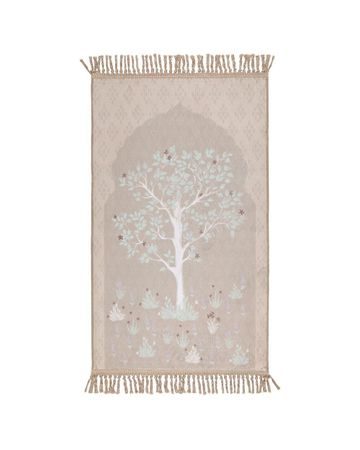 Manasek Taamul Polyester Brown Prayer Mat