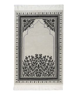 Manasek Stability Double Acrylic 002 Prayer Mat (Black)