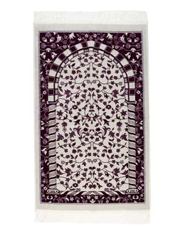 Manasek Spring Double Acrylic 004 Prayer Mat (Purple)