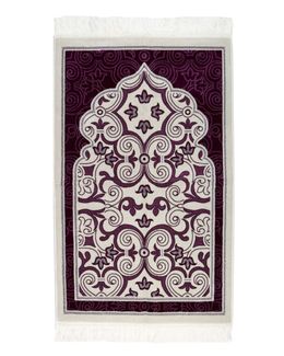 Manasek Sprout Double Acrylic 005 Prayer Mat (Purple)