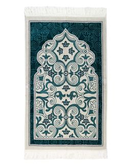 Manasek Sprout Double Acrylic 005 Prayer Mat (Sparkle Blue)