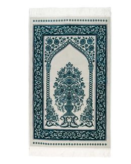 Manasek Growth Double Acrylic 006 Prayer Mat (Sparkle Blue)