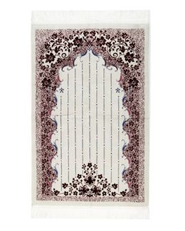 Manasek Solidarity Double Acrylic 007 Prayer Mat (Maroon)