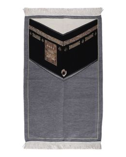 Manasek Shanil Square Prayer Mat - (Gray)