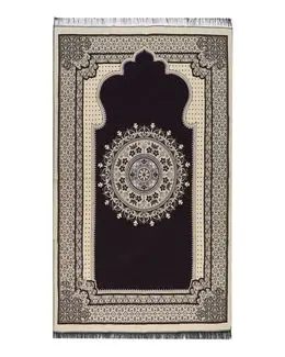 مناسك حقيبة مربعة الشكل مع سجادة الصلاة Shield - بنفسجي - 2014E