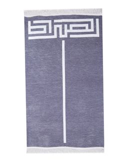 Manasek Square Prayer Mat - MNSK_90_D_M4 (Gray)