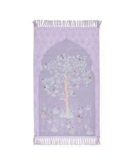 Manasek Taamul Polyester Purple Prayer Mat