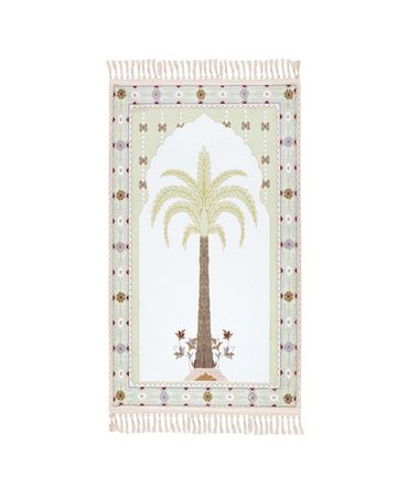 Manasek Thabat Polyester Beige Prayer Mat