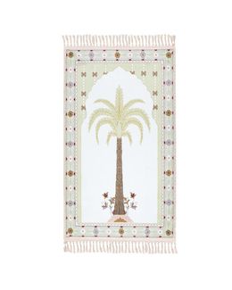 Manasek Thabat Polyester Beige Prayer Mat