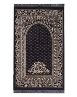 Manasek Trust Square Bag Prayer Mat 2007E (Purple)