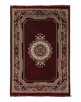 Manasek Stealth Velvet & Spigel Prayer Mat - 001 Safa (Maroon)