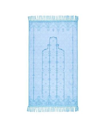 Manasek Yusr L' AlMudakir Polyester Violet Prayer Mat