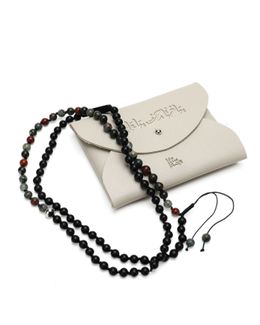 Min Maadan Alensan Ya Fattah Blood Stone Subha - 99 Beads