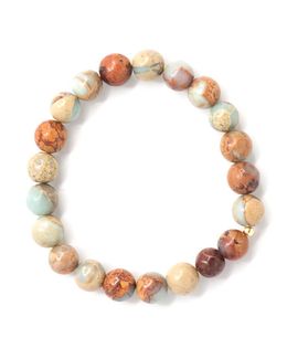 Min Maadan Alensan Aqua Terra Jasper Stone Bracelet