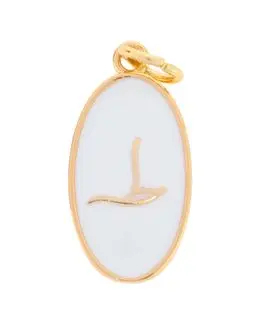 Min Maadan Alensan Calligraphy Letter Pendant OOOO