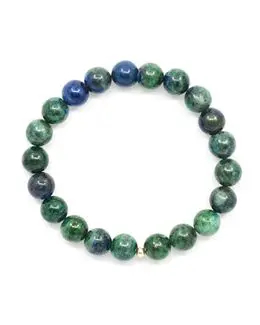 Min Maadan Alensan Chrysocolla Stone Bracelet