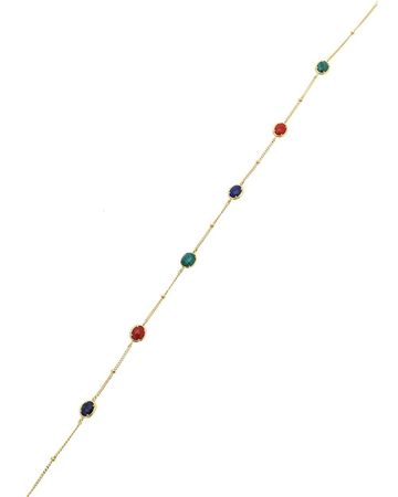 Min Maadan Alensan Silver Necklace From Hajari Collection 18K Gold plated