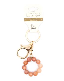 Min Maadan Alensan Subha Keyring - Red Aventurine