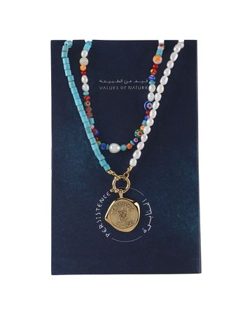 Min Maadan Alensan Values of Nature Necklace Set