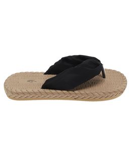 Mishkat Beach Flip Flops for women (Black)