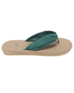 Mishkat Beach Flip Flops for women (Green)