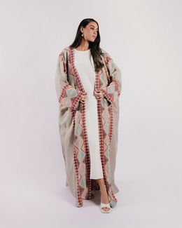 مشكاة عباية من اللينين ريف - بيج - 52