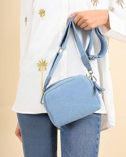 Mishkat Dark Blue Denim Bag - OSZ
